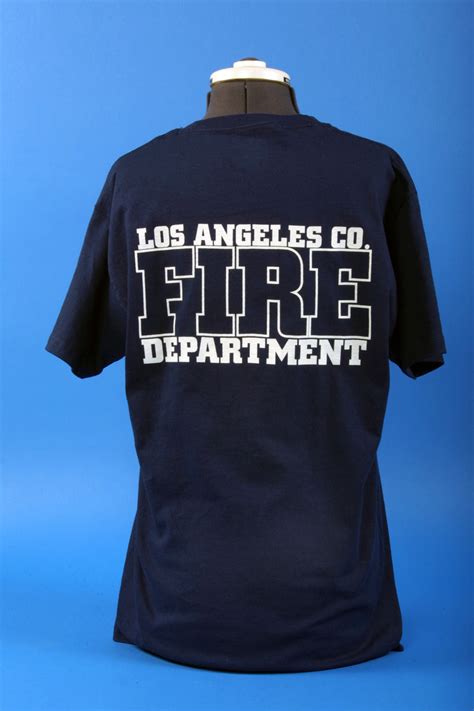 Los Angeles County Fire Department Duty T Shirt La Fire Shirt Guy