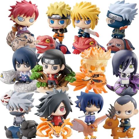 Lot De Figurines Naruto Chibi