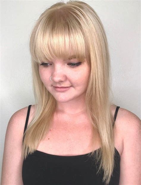 The Best Bangs For Your Face Shape In 2020 The Right Hairstyles Medium Length Hair With Bangs