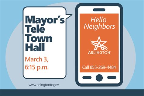 Mayor To Host Telephone Town Hall On Arlingtons Covid 19 Response