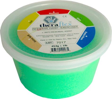Theraflex Therapy Putty 454 G Firm Green Hand Training Putty