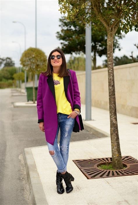 15 Fashionable Winter Outfit Ideas With Colored Coats Styles Weekly