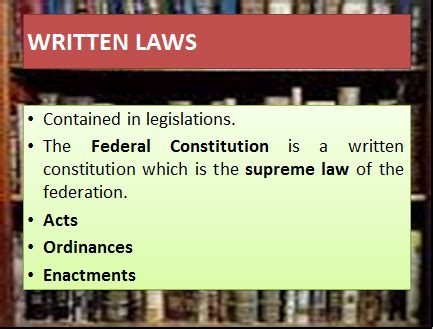 Emphasizes the significance of english law for the malaysian legal system. The Malaysian Written Law - It's Law!