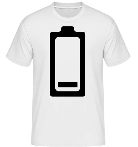 Battery Low Icon · Shirtinator Mens T Shirt Shirtinator