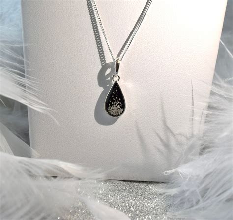 Cremation Ashes And Memorial Necklace Etsy