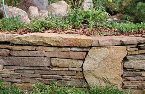Stackable Natural Retaining Wall Stone Thin Wall Stone