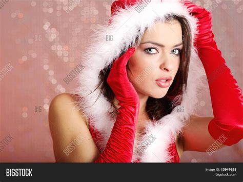 very sexy mrs santa image and photo free trial bigstock