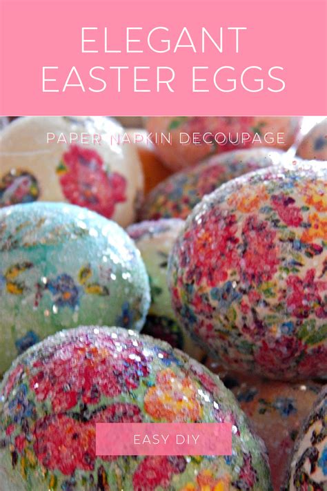 You Need Easy Elegant Diy Easter Egg Decorations My Humble Home And