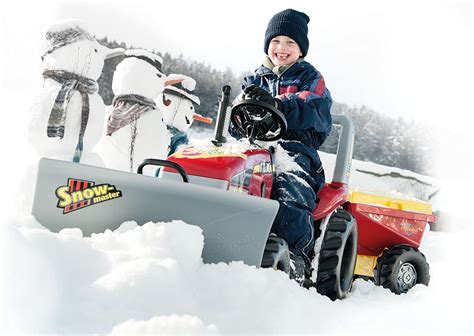 This Pedal Powered Snow Plow Actually Lets Your Kid Clear Your Driveway