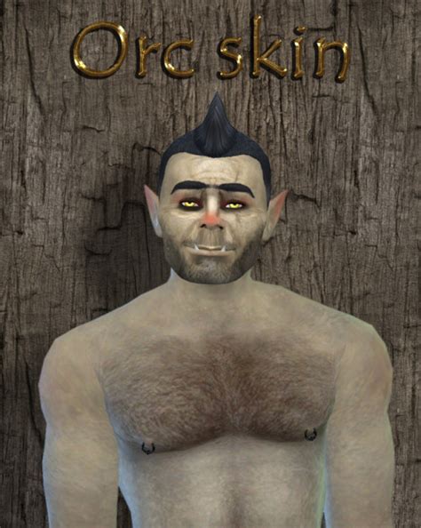 Sims 4 Ccs The Best Orc Skin By My Sims 4 Stuff