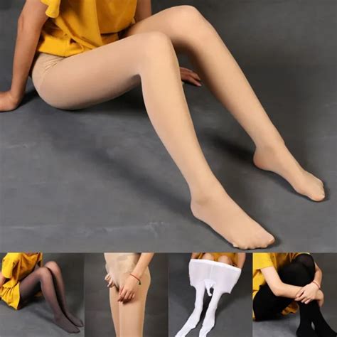 Mens Sexy Sheer See Through Pantyhose Seamless Elastic Glossy Stockings