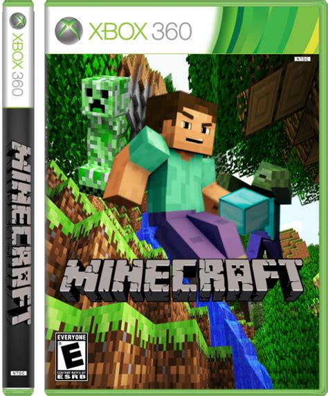 Minecraft Xbox 360 Box Art Cover By Mrfunnyman129