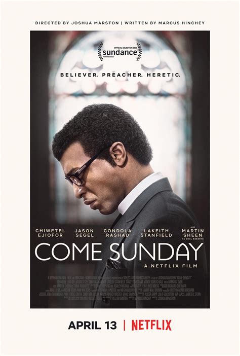Come Sunday (2018) Poster #1 - Trailer Addict