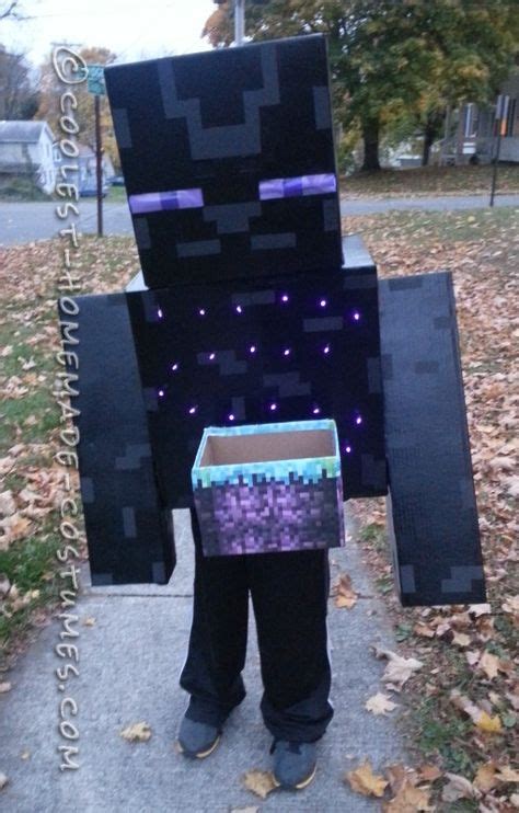Coolest Minecraft Enderman Costume Costume Ideas Minecraft