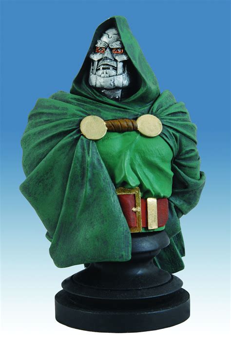 Aug062864 Marvel Icons Doctor Doom Bust Previews World