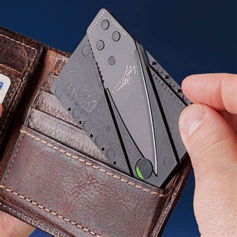 Credit Card Folding Wallet Safety Knife Onidelk