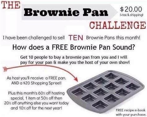 Pin By Laurielinkpamperedchef On Brownie Pan Pampered Chef Pampered Chef Consultant Pampered