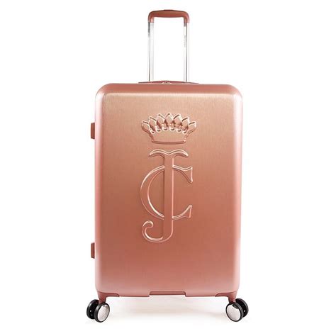 Juicy Couture® Duchess 29 Inch Spinner Suitcase In Rose Gold Juicy Couture Rose Gold Luggage