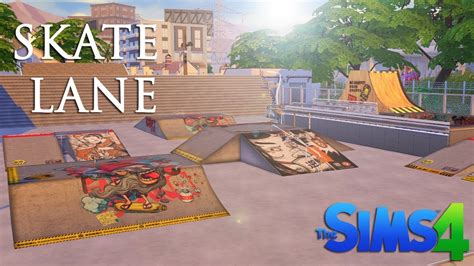 Skate Lane Lot The Sims 4 Download Cc List Youtube