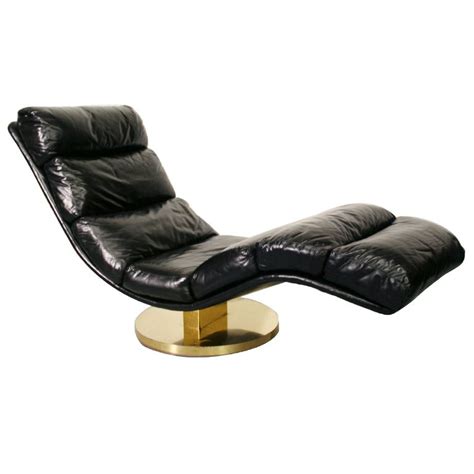 We did not find results for: Milo Baughman Leather Chaise Lounge Chair on Brass Swivel ...