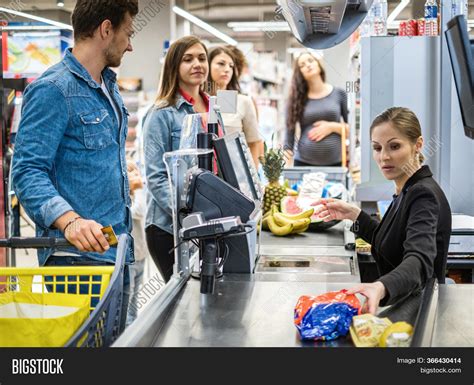 People Buying Goods Image And Photo Free Trial Bigstock