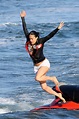 Michelle Rodriguez in Bikini Top on a jet ski in Malibu | Indian Girls ...