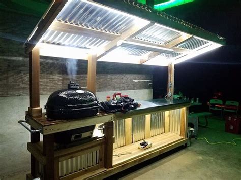 Everyone loves to barbeque, but sometimes charcoal, or wood, cooking just doesn't cut it. Prep Station for Primo Ceramic Grill. Custom made. This is ...