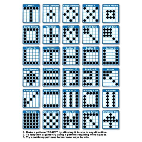Bingo Game Patterns Transborder Media