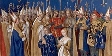 Couronnement de Louis VIII le Lion et de Blanche de Castille à Reims en ...