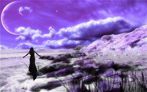 1080p Free Download The Edge Of Heaven Heaven Fantasy Lady Purple