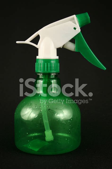 Green Spray Bottle Stock Photo Royalty Free Freeimages