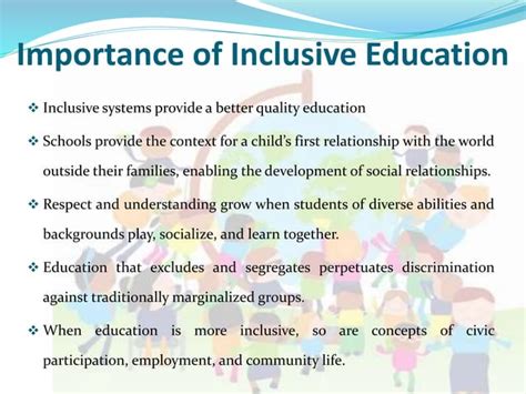 Inclusive Education Ppt Ppt