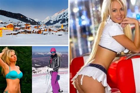 Magaluf On Ice Saucy Model Escorts Waiting For Randy Brits At Exclusive Ski Resorts Daily Star