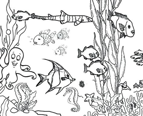 Use the download button to see the full image of ocean coloring pages coral reef, and download it for your computer. Ocean Floor Coloring Page at GetColorings.com | Free ...