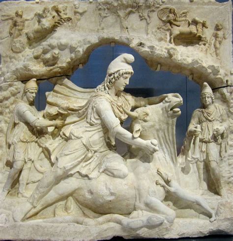 Mithras This Roman Deity Was Based On A Persian God Named Mithra The