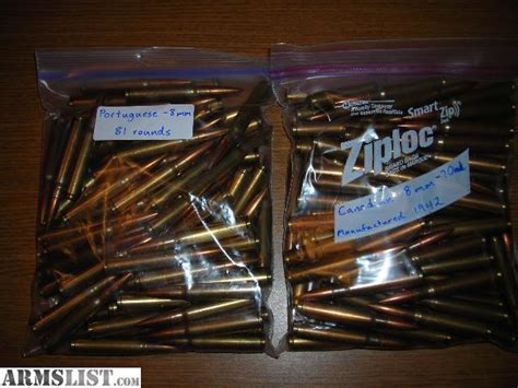 Armslist For Sale 151 Rounds Of 8mm Mauser 792x57mm
