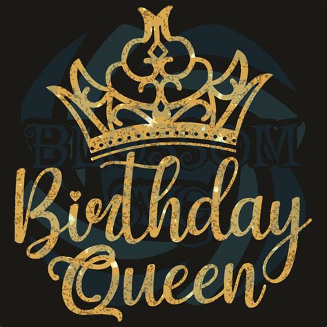 Birthday Queen Svg Birthday Svg Heart Svg Queen Crown Svg Etsy In