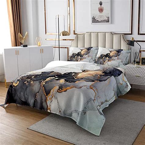 Gray And Gold Bedding