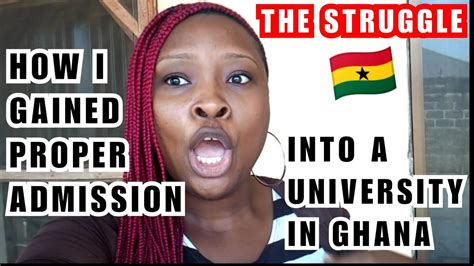 How I Struggled To Gain Proper Admission Into A University In Ghana