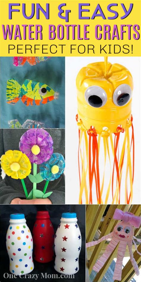 Water Bottle Crafts For Kids 12 Water Bottle Crafts That Are Fun And Easy
