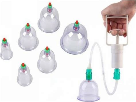 Vacuum Cupping Set Therapy 6 Pcs Sp 863 Skroutzgr