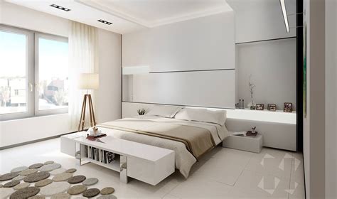 Modern White Bedroom White Bedroom Design Modern Minimalist Bedroom