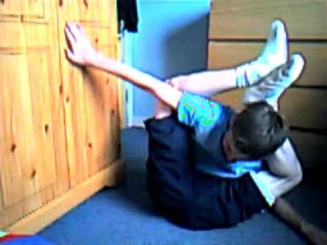 Boy Puts Legs Behind His Head Very Cool Youtube