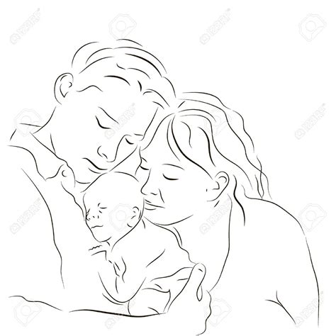 Trends Ideas Family Symbol Father Mother And Baby Drawing Images Mandy Zimmerman Drawing