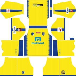 The club was established in may 2014 during the inaugural season of the indian super league. Kerala Blasters FC Kits 2018/2019 Dream League Soccer