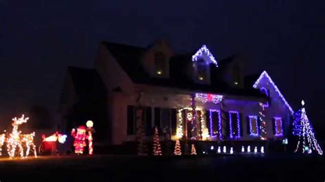 Wizards In Winter Christmas Light Show Youtube