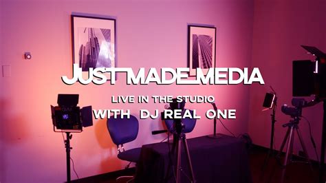 1 1 With Dj Real One At Just Made Media Youtube