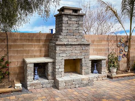 Diy Outdoor Fireplace Kit Princeton Is Upscale Luxury You Can Afford