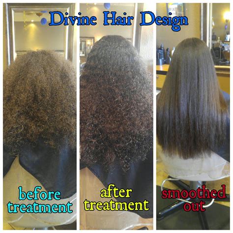 So here is my first wash results after my keratin treatment at home on black air. Brazilian blowout on very curly hair before and after ...