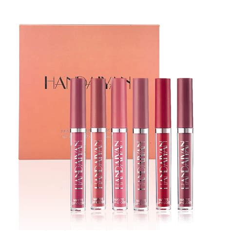 Buy Matte Lipstick Set Handaiyan Colors Long Lasting Velvet Lips In